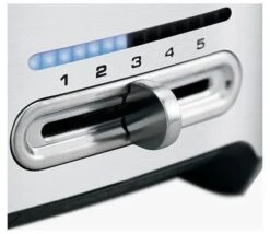 Breville Die-Cast 2-Slice Smart Toaster | Brushed Stainless Steel -Kitchen Tools Shop breville die cast 2 slice toaster bta820xl controls popup