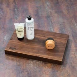 John Boos 17" X 12" Rustic Edge Cutting Board – Walnut -Kitchen Tools Shop bundles 7 8 21 lifestyles 568 1