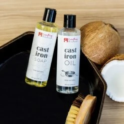 Everything Kitchens All-Natural Cast Iron Care Bundle -Kitchen Tools Shop castironcare3 1