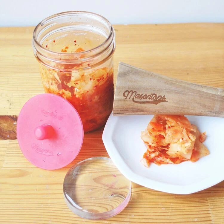 Masontops 9pc Wide Mouth Fermentation Kit 4 Masontops 9pc Wide Mouth Fermentation Kit - Image 4