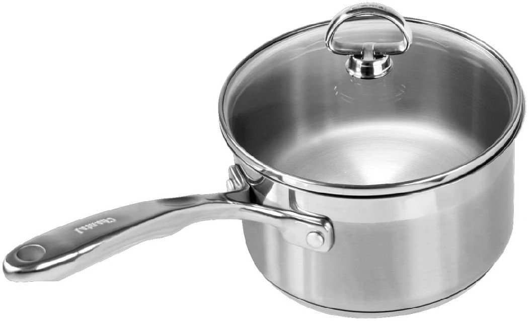 Chantal 21 Steel Induction Saucepan W/ Glass Lid - 2 Quart 1 Chantal 21 Steel Induction Saucepan W/ Glass Lid - 2 Quart