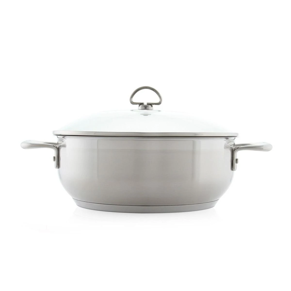 Chantal Induction 21 Chef's Pan + Glass Lid | 5 Qt. 2 Chantal Induction 21 Chef's Pan + Glass Lid | 5 Qt. - Image 2