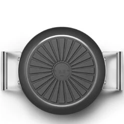 SMEG 5 Qt. Nonstick Casserole Dish With Lid | Black -Kitchen Tools Shop ckfc2411blm 6