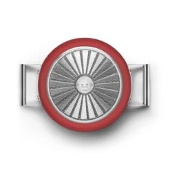 SMEG 5 Qt. Nonstick Casserole Dish With Lid | Red 7 SMEG 5 Qt. Nonstick Casserole Dish With Lid | Red -Kitchen Tools Shop ckfc2411rdm 6