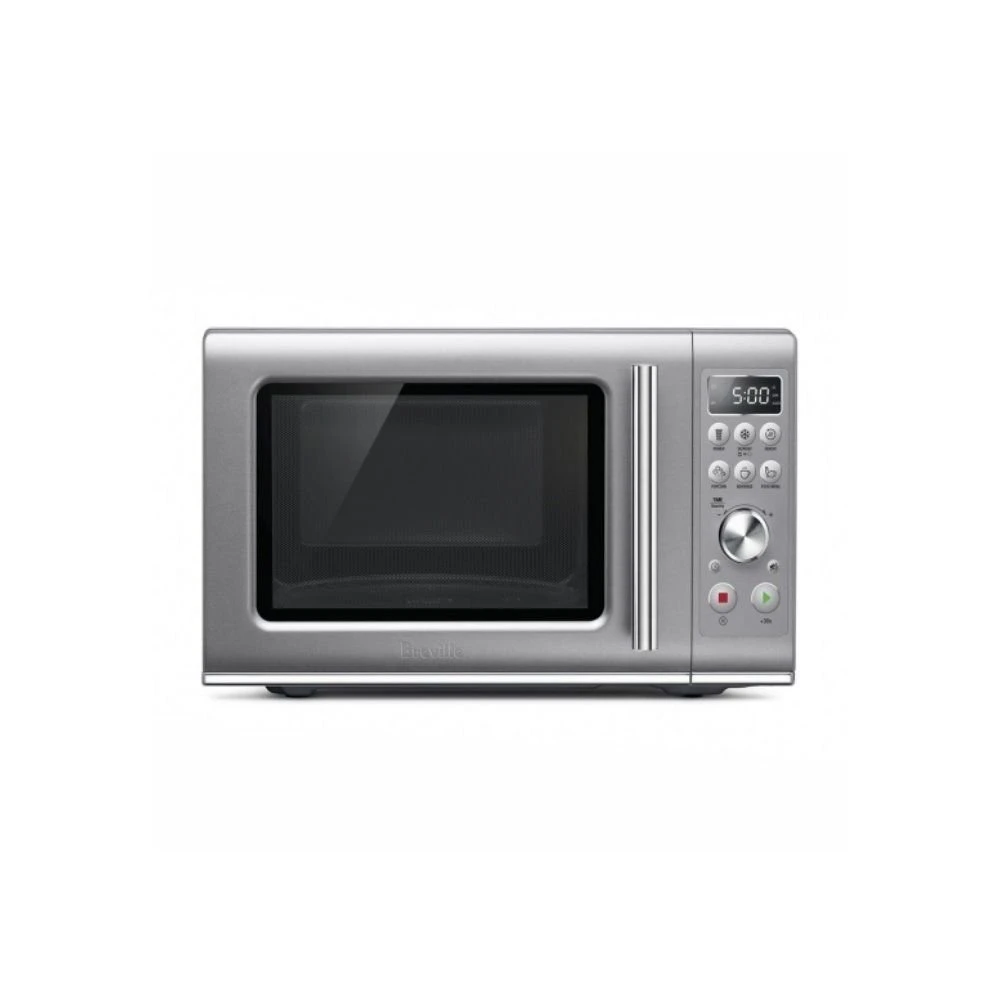 Breville The Compact Wave Soft Close Countertop Compact Microwave Oven | Silver 2 Breville The Compact Wave Soft Close Countertop Compact Microwave Oven | Silver - Image 2