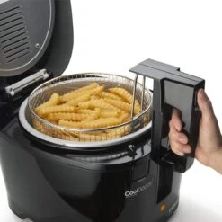 Presto® CoolDaddy® Cool-Touch Deep Fryer With Removable Bucket | 2 Qt. - Black 11 Presto® CoolDaddy® Cool-Touch Deep Fryer With Removable Bucket | 2 Qt. - Black -Kitchen Tools Shop cooldaddy5