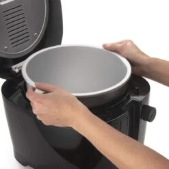 Presto® CoolDaddy® Cool-Touch Deep Fryer With Removable Bucket | 2 Qt. - Black 12 Presto® CoolDaddy® Cool-Touch Deep Fryer With Removable Bucket | 2 Qt. - Black -Kitchen Tools Shop cooldaddy7