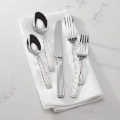 Reed & Barton Legacy Collection - 65 Pc Crescendo II Flatware Set -Kitchen Tools Shop crescendo3