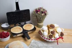 CucinaPro Krumkake Baker -Kitchen Tools Shop cucinapro krumkake baker 220 02 lifestyle
