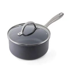 Cuisipro Easy-Release Hard Anodized Saucepan | 3 Qt.