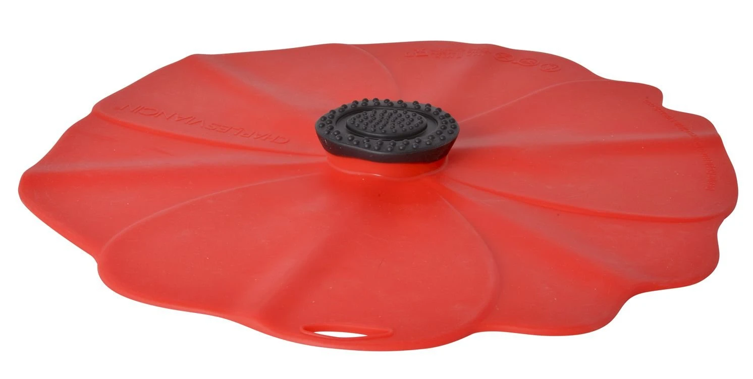 Charles Viancin Poppy Silicone Lid - Medium 9" 2 Charles Viancin Poppy Silicone Lid - Medium 9" - Image 2