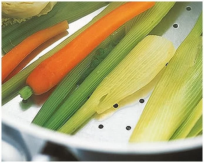 Demeyere Atlantis Steamer Insert W/ Silicone Gasket - 3.2 Qt (Fits: 41320, 41395 & 41420-41520) 2 Demeyere Atlantis Steamer Insert W/ Silicone Gasket - 3.2 Qt (Fits: 41320, 41395 & 41420-41520) - Image 2