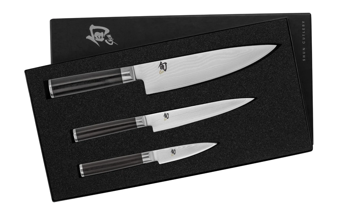 Shun 3 Piece Classic Cutlery Set 1 Shun 3 Piece Classic Cutlery Set