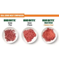 LEM Big Bite Dual Grind Attachment For #22/32 -Kitchen Tools Shop dualgrind meat 1