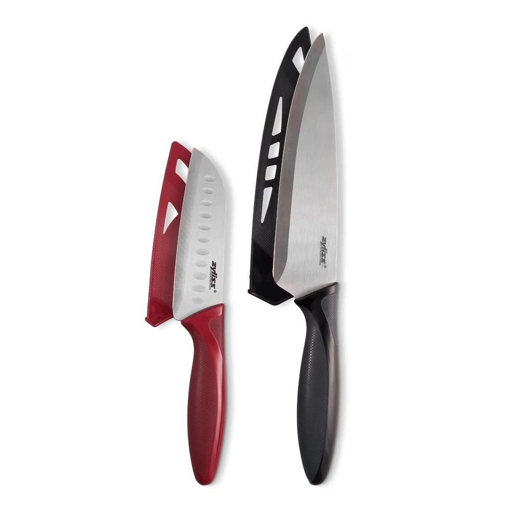 Zyliss Chef & Santoku Knife Set | 2-Piece 1 Zyliss Chef & Santoku Knife Set | 2-Piece