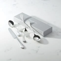 Reed & Barton 5-Piece Place Setting | Eden -Kitchen Tools Shop edenflat3