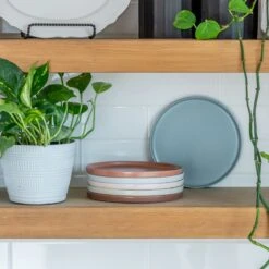 Everything Kitchens Modern Flat 8" Lunch Plates (Set Of 4) | Stone Gray 9 Everything Kitchens Modern Flat 8" Lunch Plates (Set Of 4) | Stone Gray -Kitchen Tools Shop ek modern flat lifestyle squares 0007 capture0053 1 1