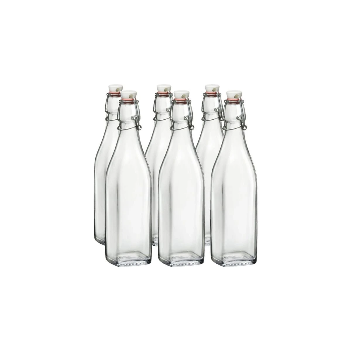 Bormioli Rocco 17oz Swing Top Glass Bottles | 6-pack 1 Bormioli Rocco 17oz Swing Top Glass Bottles | 6-pack