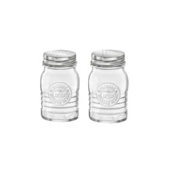 Bormioli Rocco 8oz Officina1825 Salt & Pepper Shaker Set