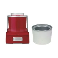 Cuisinart Frozen Yogurt, Ice Cream & Sorbet Maker + Extra Bowl | Red