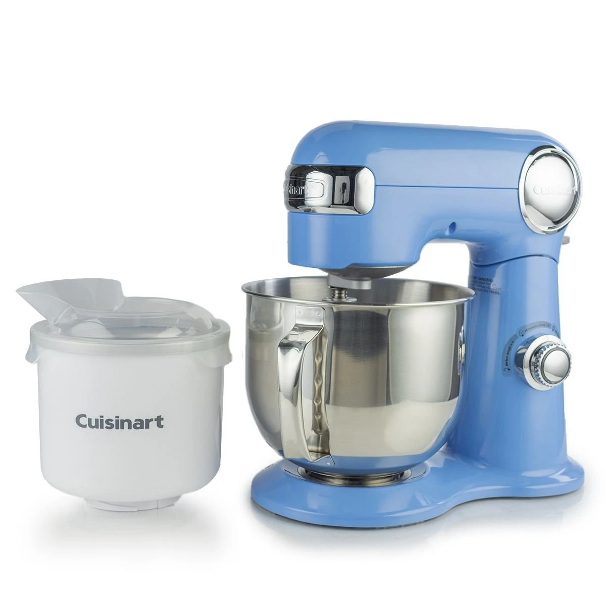Cuisinart Precision 5.5-Quart Stand Mixer + Ice Cream Maker Attachment | Periwinkle Blue 1 Cuisinart Precision 5.5-Quart Stand Mixer + Ice Cream Maker Attachment | Periwinkle Blue