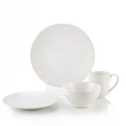 Fortessa Vitraluxe Heirloom 16-Piece Dinnerware Set | Linen