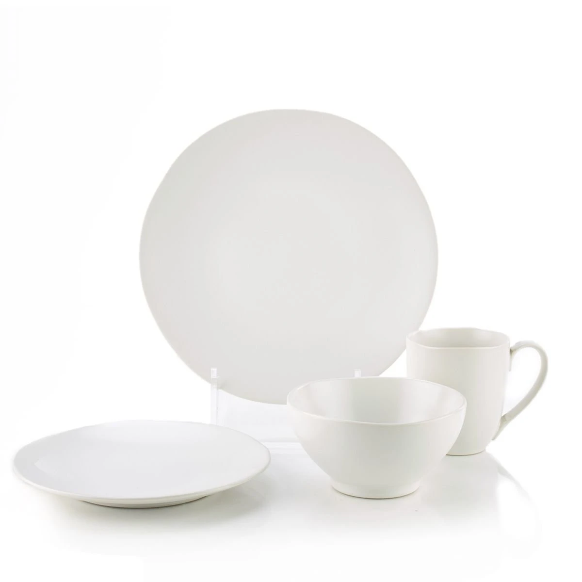 Fortessa Vitraluxe Heirloom 16-Piece Dinnerware Set | Linen 1 Fortessa Vitraluxe Heirloom 16-Piece Dinnerware Set | Linen