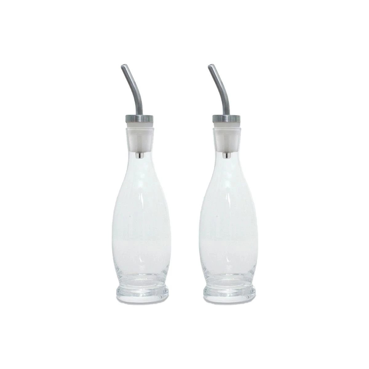 Fortessa D&V Rosmarino 8oz Oil/Vinegar Cruet Set 1 Fortessa D&V Rosmarino 8oz Oil/Vinegar Cruet Set