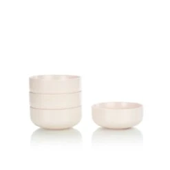 Everything Kitchens Modern Flat 32-Piece Dinnerware Set | Beige, Soft Pink, Stone Gray, Dusty Blue -Kitchen Tools Shop ekx bl pk 1 2