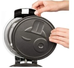 CucinaPro Waffle & Pancake Maker | Emojis -Kitchen Tools Shop emoji waffler pancake maker with easy to change plates