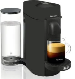 Nespresso Vertuo Plus Coffee & Espresso Maker By De'Longhi | Limited Edition Black Matte