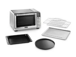 DeLonghi De'Longhi Livenza Digital Stainless Steel Oven W/ Thermoshield Technology 10 DeLonghi De'Longhi Livenza Digital Stainless Steel Oven W/ Thermoshield Technology -Kitchen Tools Shop eo241250m delonghi thermoshield livenza digital stainless steel convection oven