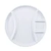 Swissmar Raclette/Fondue Plates (Set Of 4) | White - Round
