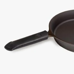 Field Company (Made In USA) Leather Skillet Handle Cover | Black 7 Field Company (Made In USA) Leather Skillet Handle Cover | Black -Kitchen Tools Shop field lhc black angle