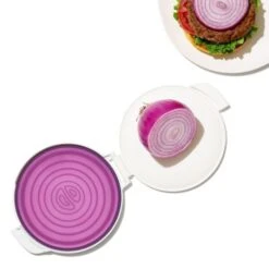 OXO Cut & Keep Silicone Onion Saver -Kitchen Tools Shop gg 11250100 2