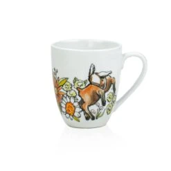 Everything Kitchens Barnyard Baby Animals 16-Piece Dinnerware Set With Mugs | "Caprine Caper Goats" - Kid 10 Everything Kitchens Barnyard Baby Animals 16-Piece Dinnerware Set With Mugs | "Caprine Caper Goats" - Kid -Kitchen Tools Shop goatmug 1