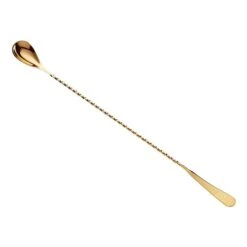 Mercer Barfly Basic Set | Gold Plated -Kitchen Tools Shop gold plated bar spoon basic