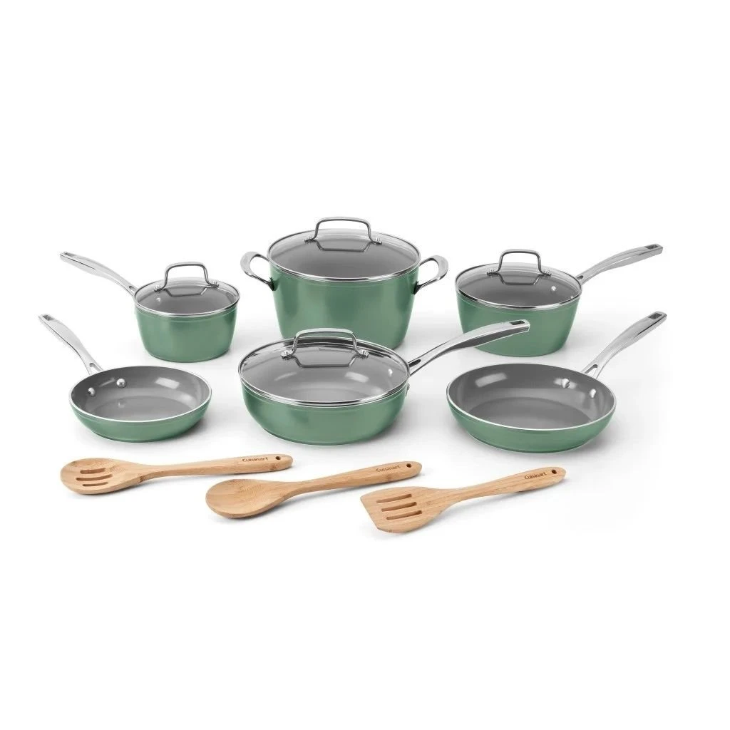 Cuisinart GreenChef Ceramica XT 13-Piece Nonstick Cookware Set 1 Cuisinart GreenChef Ceramica XT 13-Piece Nonstick Cookware Set