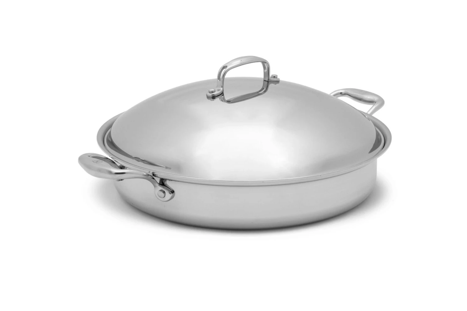 Heritage Steel Cookware Stainless Steel Sauteuse With Lid | 5 Qt. 2 Heritage Steel Cookware Stainless Steel Sauteuse With Lid | 5 Qt. - Image 2