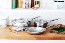 Heritage Steel Cookware Stainless Steel Essentials Cookware Set | 5-Piece