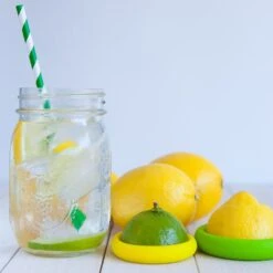 Food Huggers Citrus Savers (Set Of 2) | Fresh Green -Kitchen Tools Shop i vjrmqt4 x2