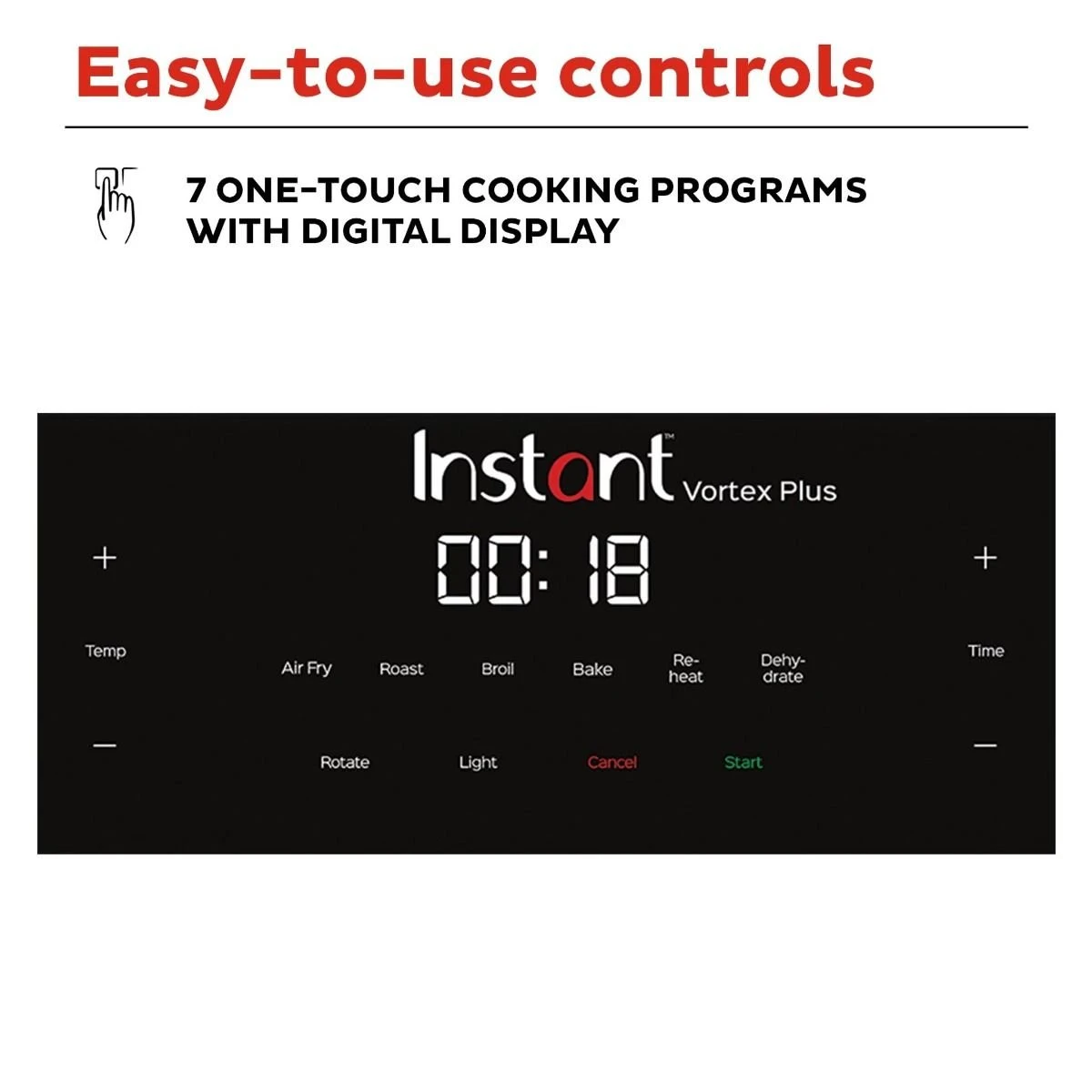 Instant Vortex Plus Air Fryer Oven | 10-Quart 4 Instant Vortex Plus Air Fryer Oven | 10-Quart - Image 4