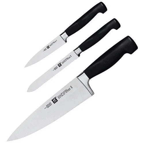 Zwilling J.A. Henckels Four Star 3pc Essentials Knife Set 1 Zwilling J.A. Henckels Four Star 3pc Essentials Knife Set