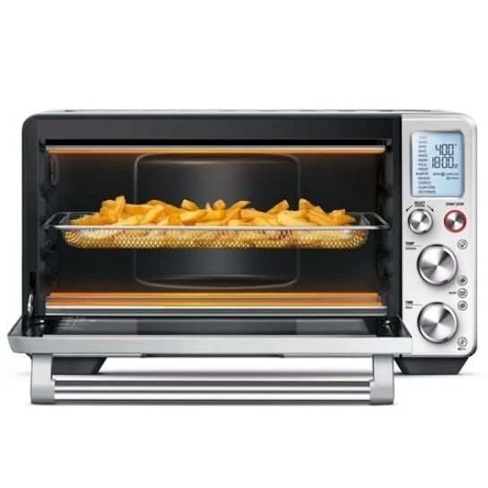 Breville The Smart Oven Air Fryer Pro With Element IQ Convection Countertop Toaster Oven | Brushed Stainless Steel 3 Breville The Smart Oven Air Fryer Pro With Element IQ Convection Countertop Toaster Oven | Brushed Stainless Steel - Image 3