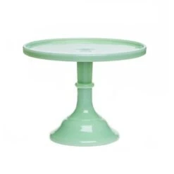 Mosser Glass 9" Cake Plate | Jade
