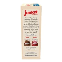 Junket Ice Cream Mix | Vanilla 6 Junket Ice Cream Mix | Vanilla -Kitchen Tools Shop junket ice cream vanilla 3d left