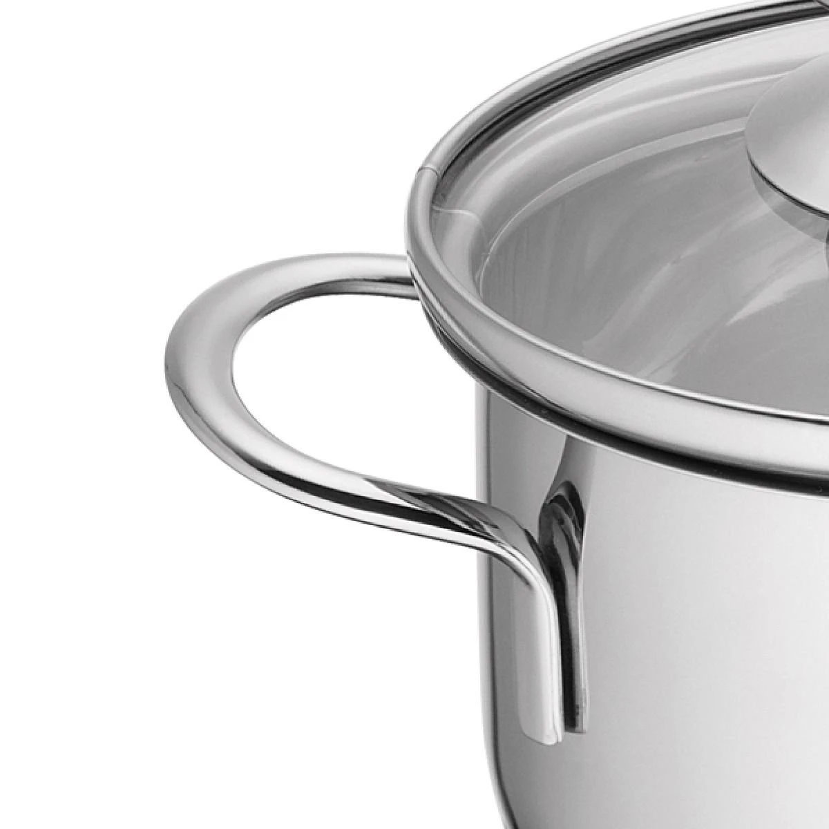 Frieling Mini Stockpot With Glass Lid | 1.6-Quart 3 Frieling Mini Stockpot With Glass Lid | 1.6-Quart - Image 3
