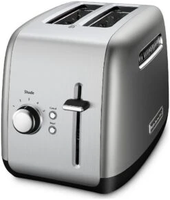 KitchenAid 2-Slice Toaster With Manual Lift Lever | Contour Silver