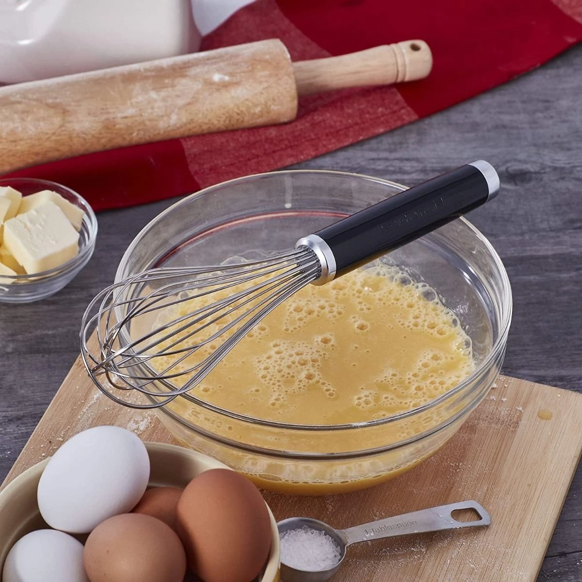 KitchenAid Classic Utility Whisk | Black 4 KitchenAid Classic Utility Whisk | Black - Image 4