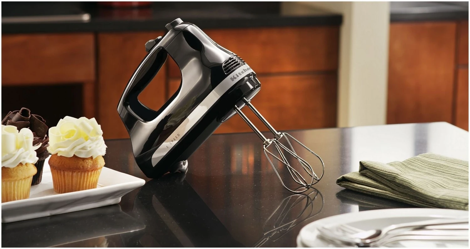 KitchenAid 5-Speed Ultra Power Hand Mixer | Onyx Black 2 KitchenAid 5-Speed Ultra Power Hand Mixer | Onyx Black - Image 2